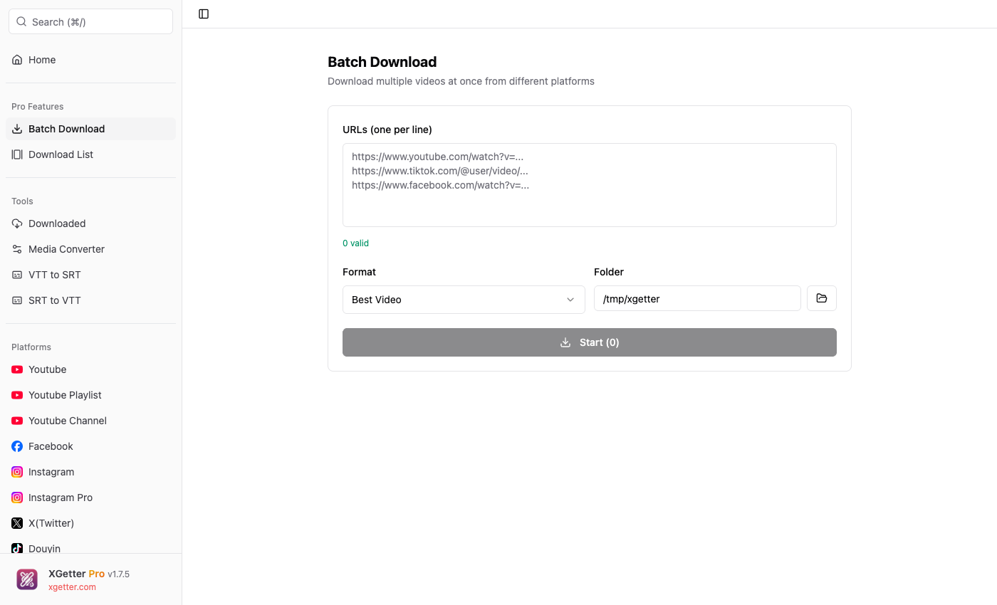Batch Download